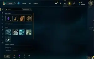 Diamante 4 com skin do yasuo + smurf lvl 30 limpa