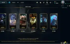 Diamante 4 com skin do yasuo + smurf lvl 30 limpa