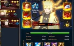 Conta naruto online