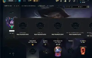 Unranked com TODOS os Champs e 69 Skins ( MAIN SUP )