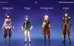 🔴AR 55 ⭐ Shogun Raiden, Kazuha, Zhongli + 20k de gemas ⭐🔴