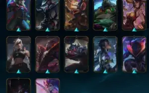 Conta de LOL FA, Todos champs e 250 skins
