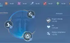 Conta Mobile Legends Nível 66 - 115 Heróis Emblemas full