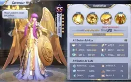 Conta Saint Seiya Awakening