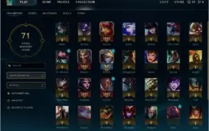 Conta LoL - Platina IV