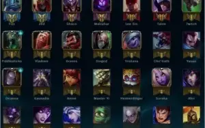 CONTA DE LEAGUE OF LEGENDS, OURO 2 MAIN MID LVL46