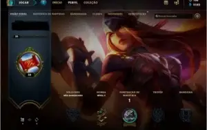 conta lol level 30 unranked