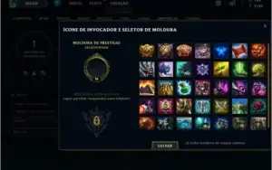 conta lol level 30 unranked