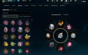 Conta PLATINA 1  - 1234 Skins - EX CHALLENGER