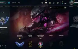 conta lol smurf Diamante 4