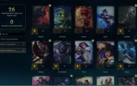 conta lol smurf Diamante 4