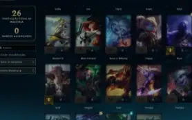 conta lol smurf Diamante 4