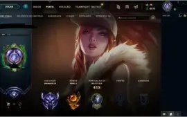 Conta lol Diamante 4 ,100 Skins e 107 champs