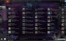 conta dota2 sets raros collectors cache itens ti9