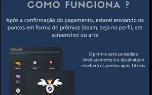 Steam Pontos / Prêmios no Perfil
