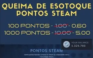 Steam Pontos / Prêmios no Perfil