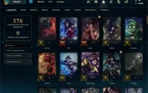 CONTA LEAGUE OF LEGENDS