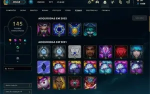 CONTA LEAGUE OF LEGENDS