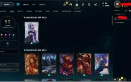 CONTA LEAGUE OF LEGENDS