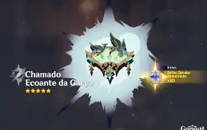 Conta Genshin rerrol  Xianyun+ arma dela