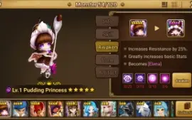 Reroll Summoners War lvl10 com Elena + Harmonia