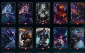 CONTA LOL, LVL 259, 279 SKINS ( 6 ULTIMATE 8 PRESTIGIO )