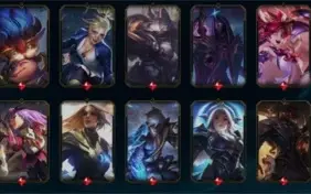CONTA LOL, LVL 259, 279 SKINS ( 6 ULTIMATE 8 PRESTIGIO )