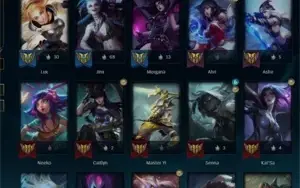 CONTA LOL, LVL 259, 279 SKINS ( 6 ULTIMATE 8 PRESTIGIO )