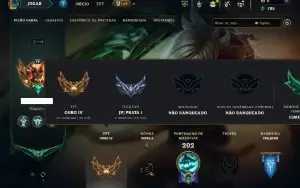 Unranked com 80 Champs e 31 Skins ( ADC / MID / JG )