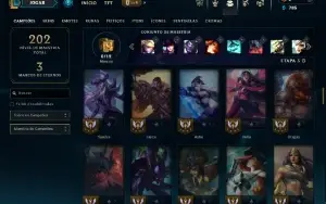 Unranked com 80 Champs e 31 Skins ( ADC / MID / JG )