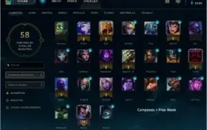 Conta para smurfar lol
