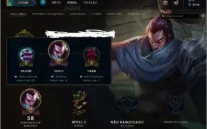 Conta para smurfar lol