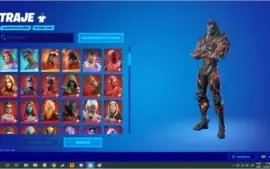 Conta Fortnite com 225 Skins (Passe Atual 100% Completo!!)