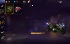 Conta de free Fire nível 8 com alok com a mochila do baralho