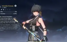 Wuthering Waves - Conta lvl45 / Databank lvl21 Jinhsi/Yinlin