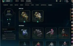 Conta League of Legends