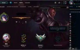 CONTA LEAGUE OF LEGENDS PRATA 1