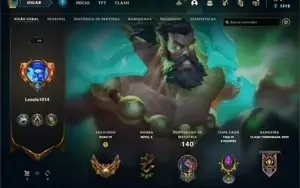 vendo conta lol