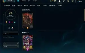 vendo conta lol