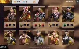 Conta de Free Fire gemadassa