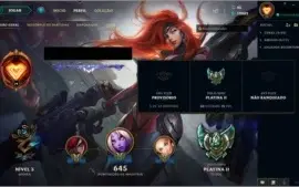 Conta LoL Platina 2 + 177 Skins