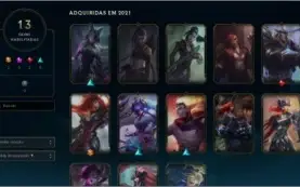 Conta Valorant Imortal + Conta LOL unranked com skins