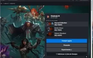 conta diablo 3 +todas dlcs e level upado , blizzard