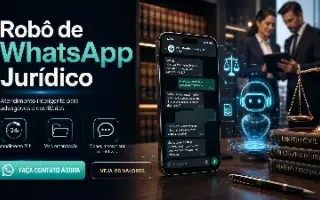 Robô Secretária e Estagiário- Jurídico com IA para Advogados