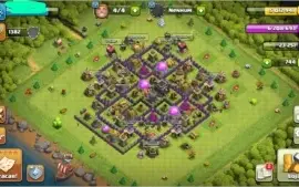 Conta Clash Of clans CV 9