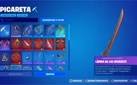 conta fortnite com muitas skins