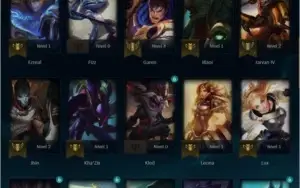 Conta League of Legens - LVL 33, MD10 incompleta