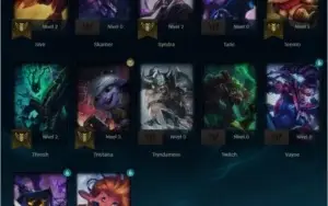 Conta League of Legens - LVL 33, MD10 incompleta