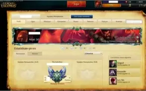 Conta diamond League of Legends