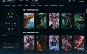 Conta lol - 109 Skins - Todos os Champs
